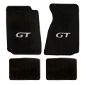94-98 Floor mats, Black w/Silver GT Emblem